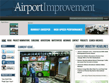 Tablet Screenshot of airportimprovement.com